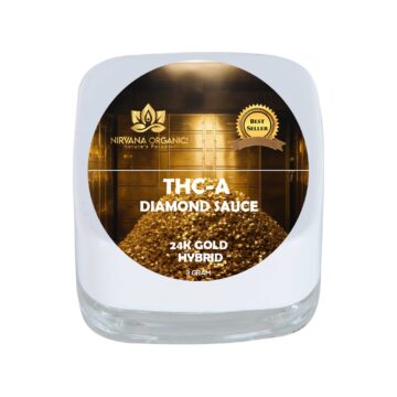 THC-A Diamond Sauce 24K Gold 3g