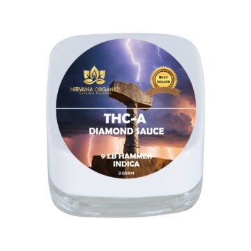 THC-A Diamond Sauce  9 Lb Hammer 3g