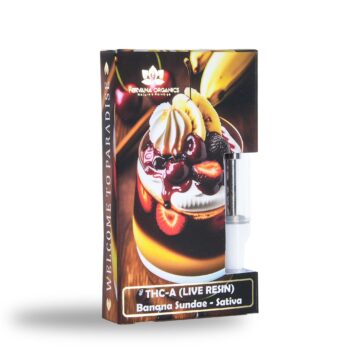 THC-A Banana Sundae Vape Cartridge