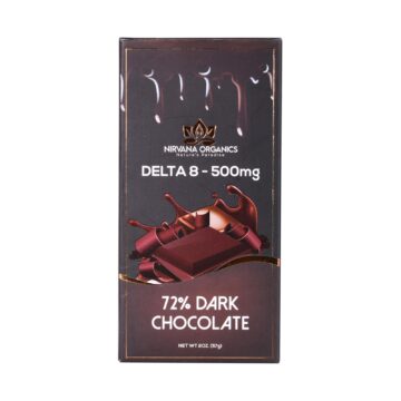 Delta-8 Dark Chocolate Bar 500 MG