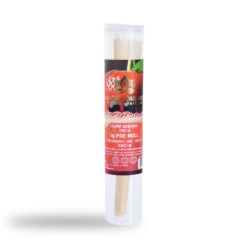 THC-A Pre Roll Strawberry Jam Hybrid