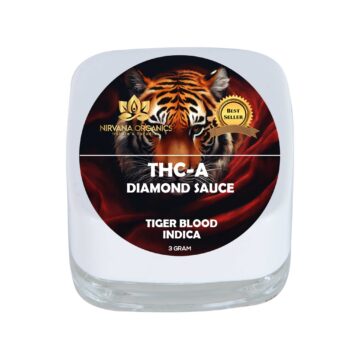 THC-A Diamond Sauce Tiger Blood 3g