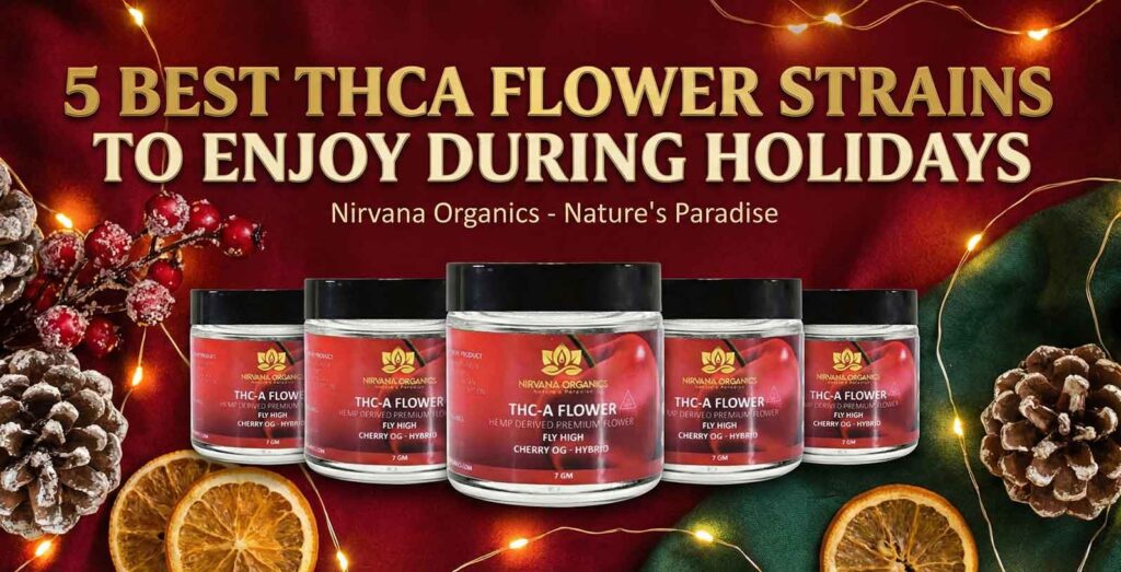 5 Best THCA Flower Strains to Enjoy During Holidays