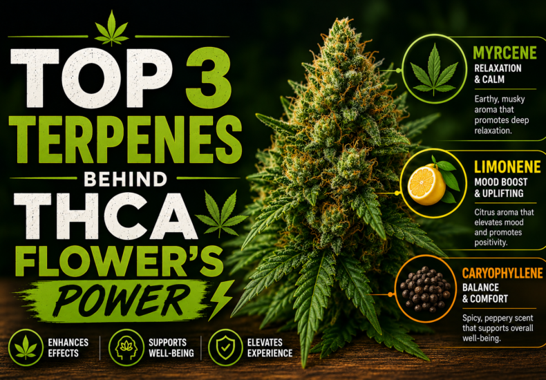 Top 3 Terpenes Behind THCA Flower's Power