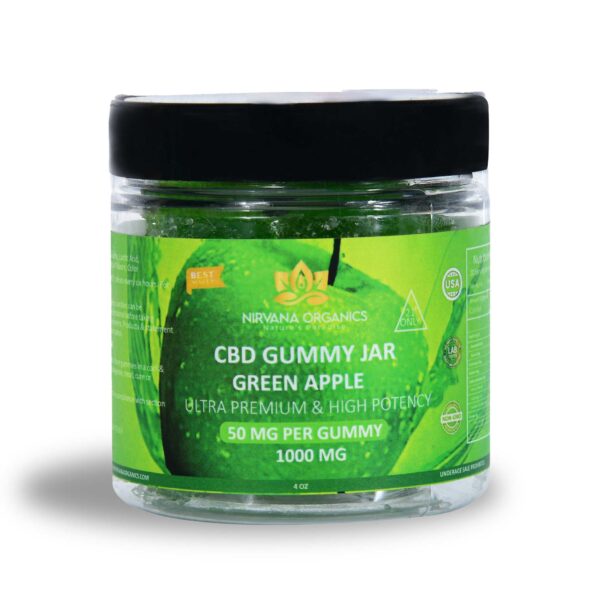 CBD Gummies Green Apple