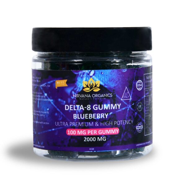 Delta-8 Gummies Blueberry