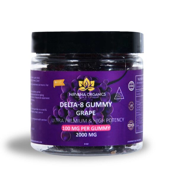 Delta-8 Gummies Grape