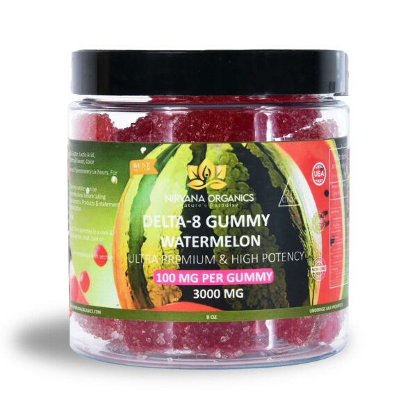 Delta-8 Gummies Watermelon