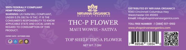 THC-P Flower Maui Wowie