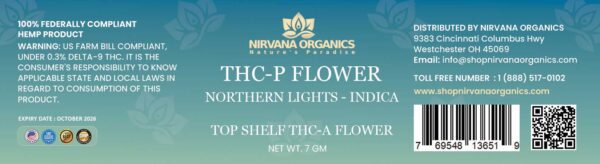 THC-P Flower Northern Lights