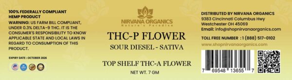 THC-P Flower Sour Diesel