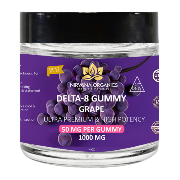 Delta-8 Gummies Grape