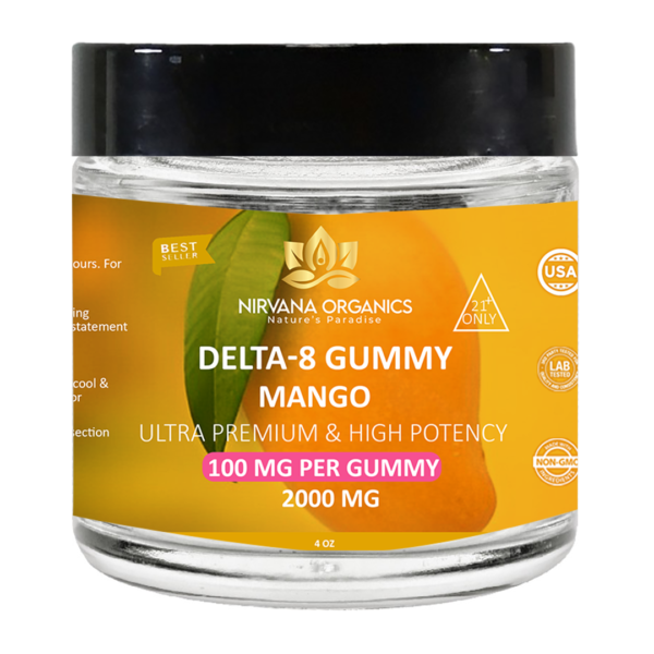 Delta-8 Gummies Mango