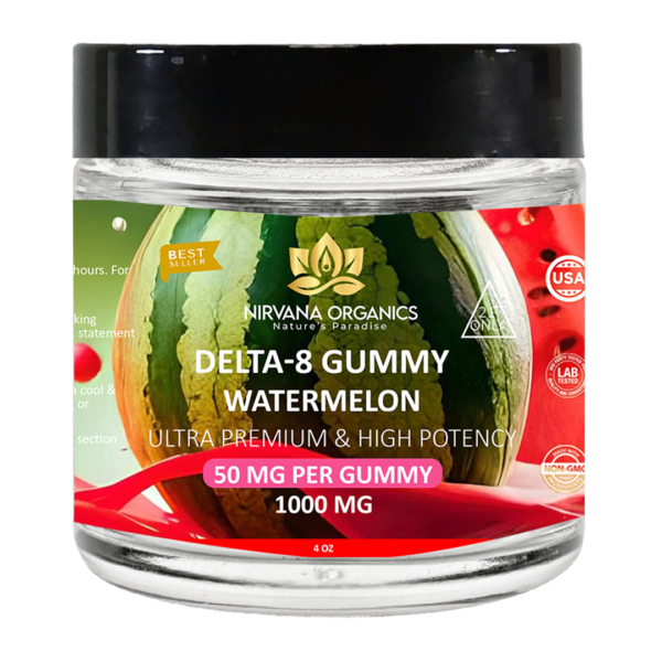 Delta-8 Gummies Watermelon