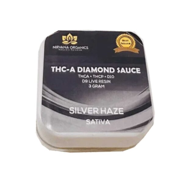 Thc-A Diamond Sauce Silver Haze 3g